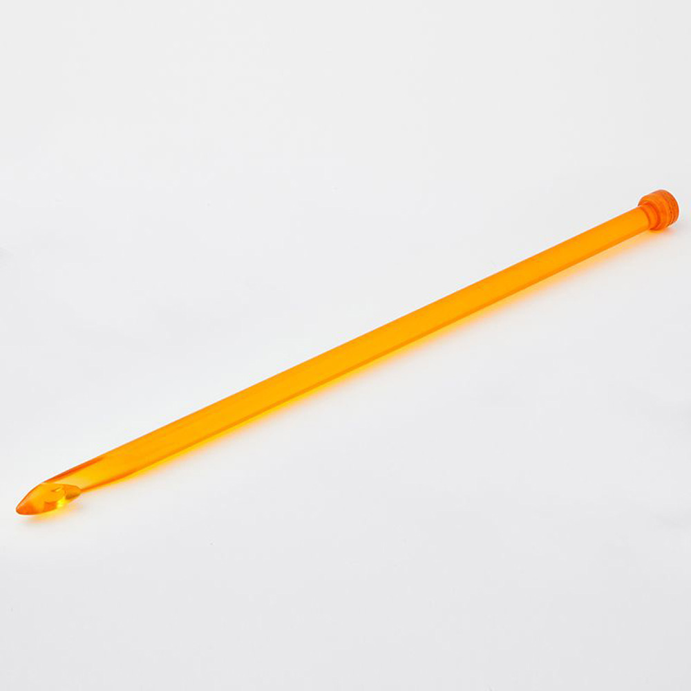Afghanische Häkelnadel TRENDZ 10,0 mm 30 cm orange