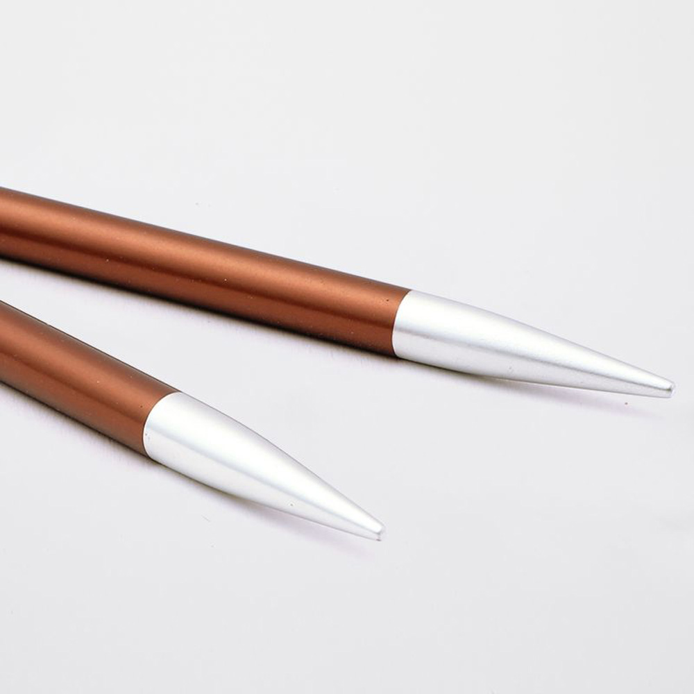 auswechselbare Nadelspitzen ZING 5,50 mm 10 cm sienna 1 Paar