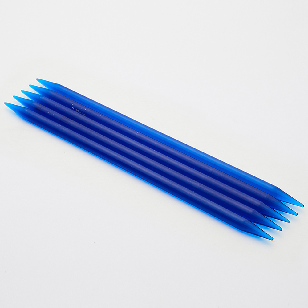 Nadelspiel TRENDZ 6,50 mm 20 cm blau 5 St