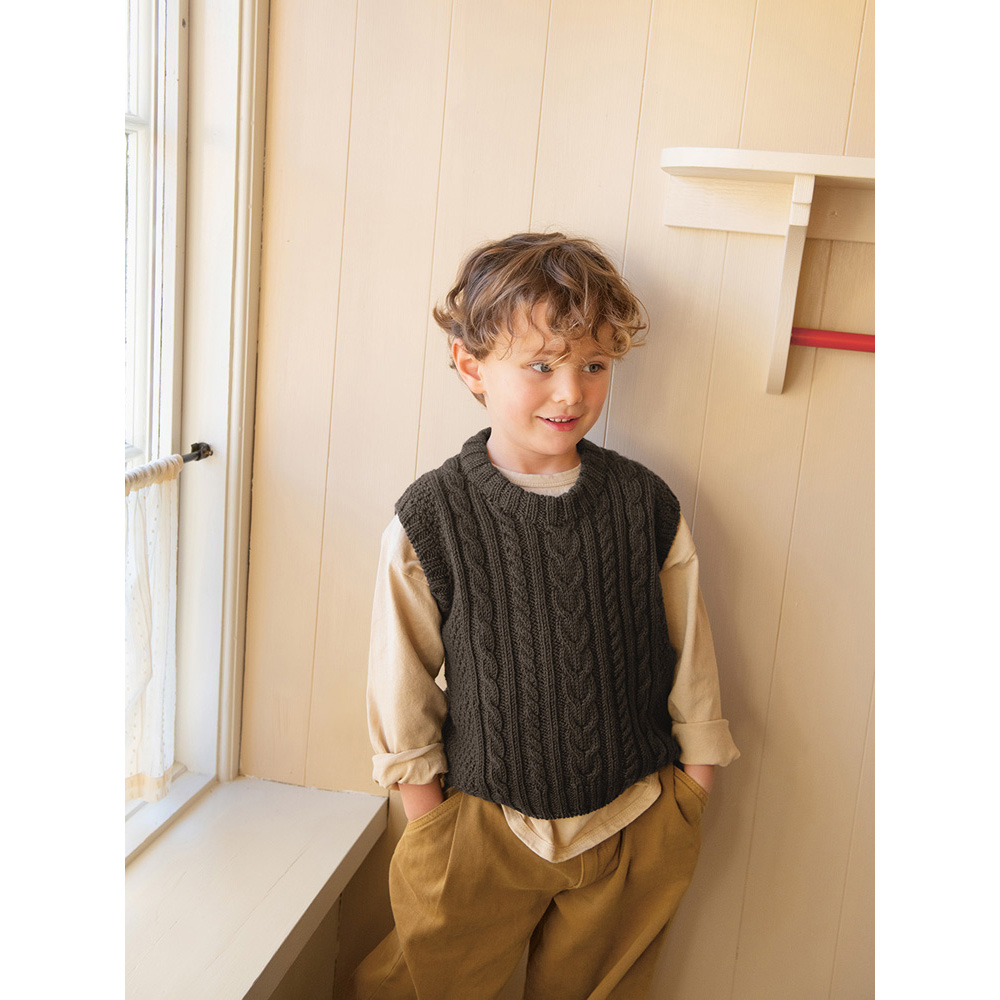 Anleitungsheft 2501 Mykt til barn Einzelanleitung 2501 Nr. 3 Caspian Slipover Junior - Englisch