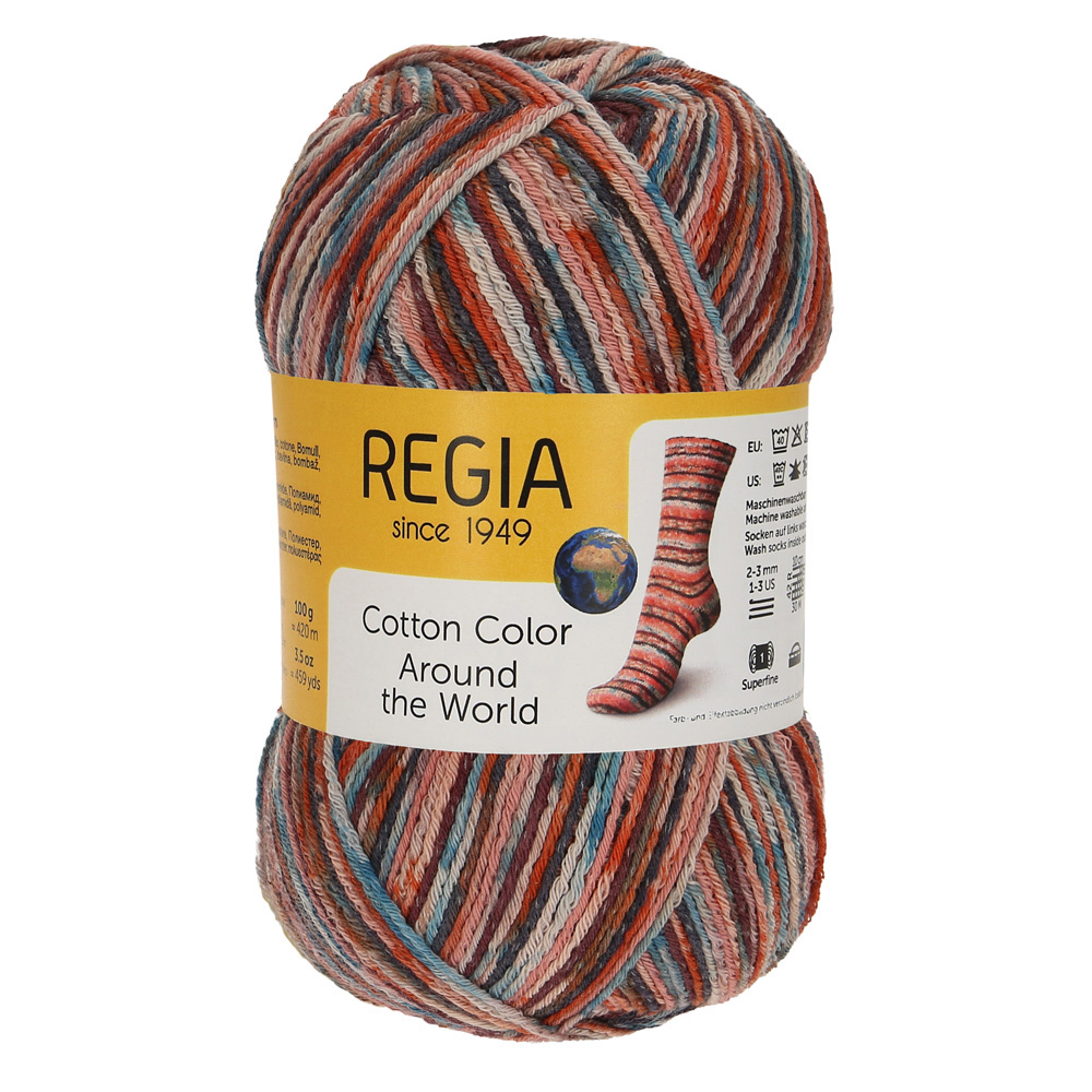 Wolle Regia Marocco Cotton Color around the World 420m 100g