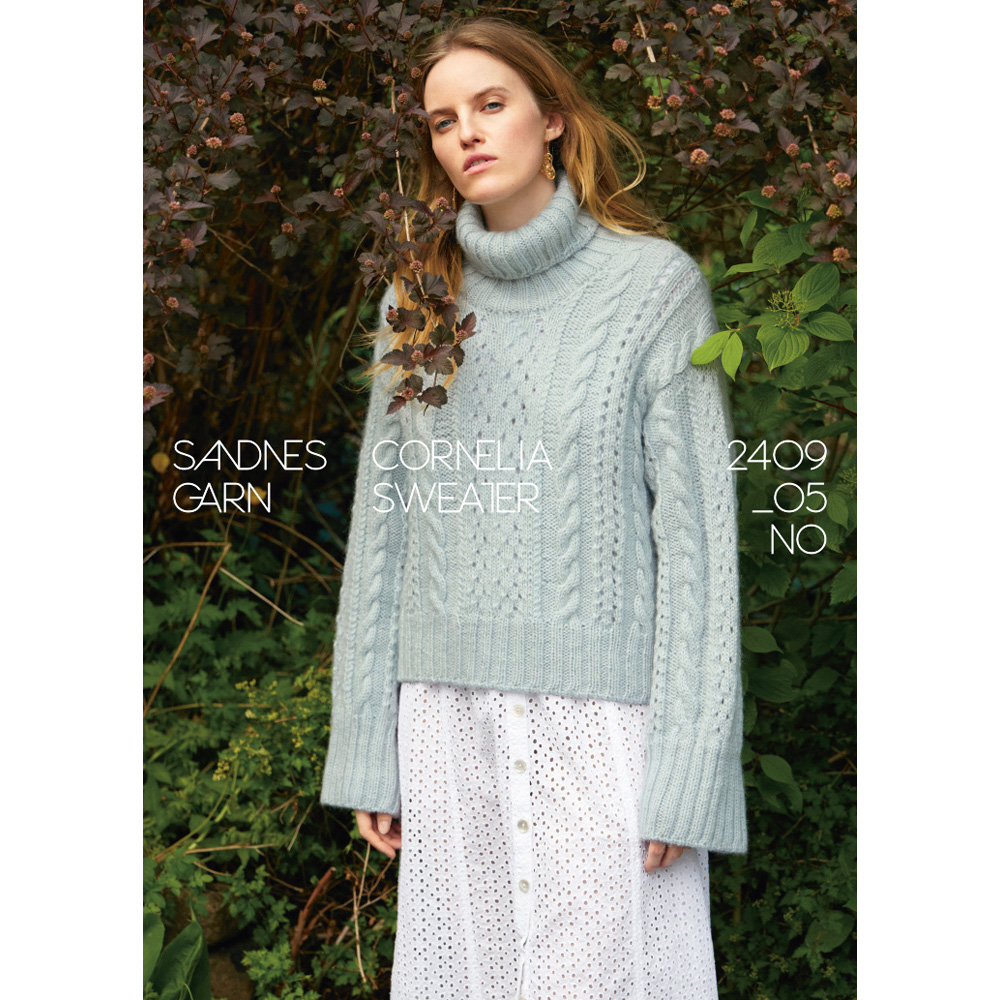 Anleitungsheft 2409 Slow Fashion Einzelanleitung 2409 Nr. 5 Cornelia Sweater- Deutsch