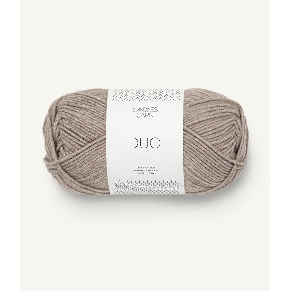 Wolle Sandnes Garn beige mottled Sandnes Garn Duo 115m 50g