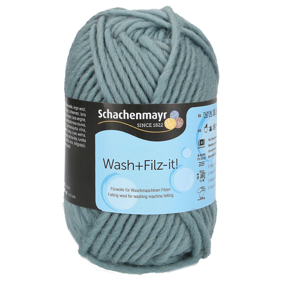 Wolle Schachenmayr aqua Wash+Filz-it! Filzwolle uni 50m 50g