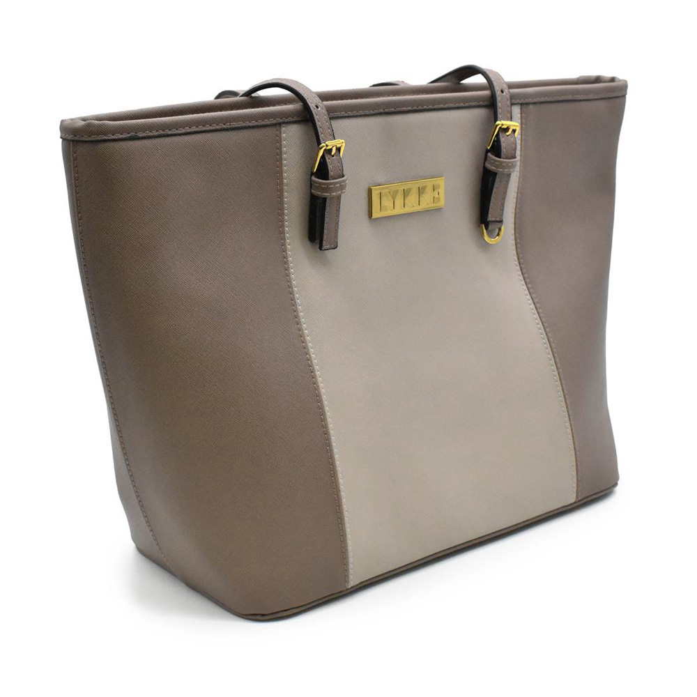 Duo Project Bag taupe/champagne