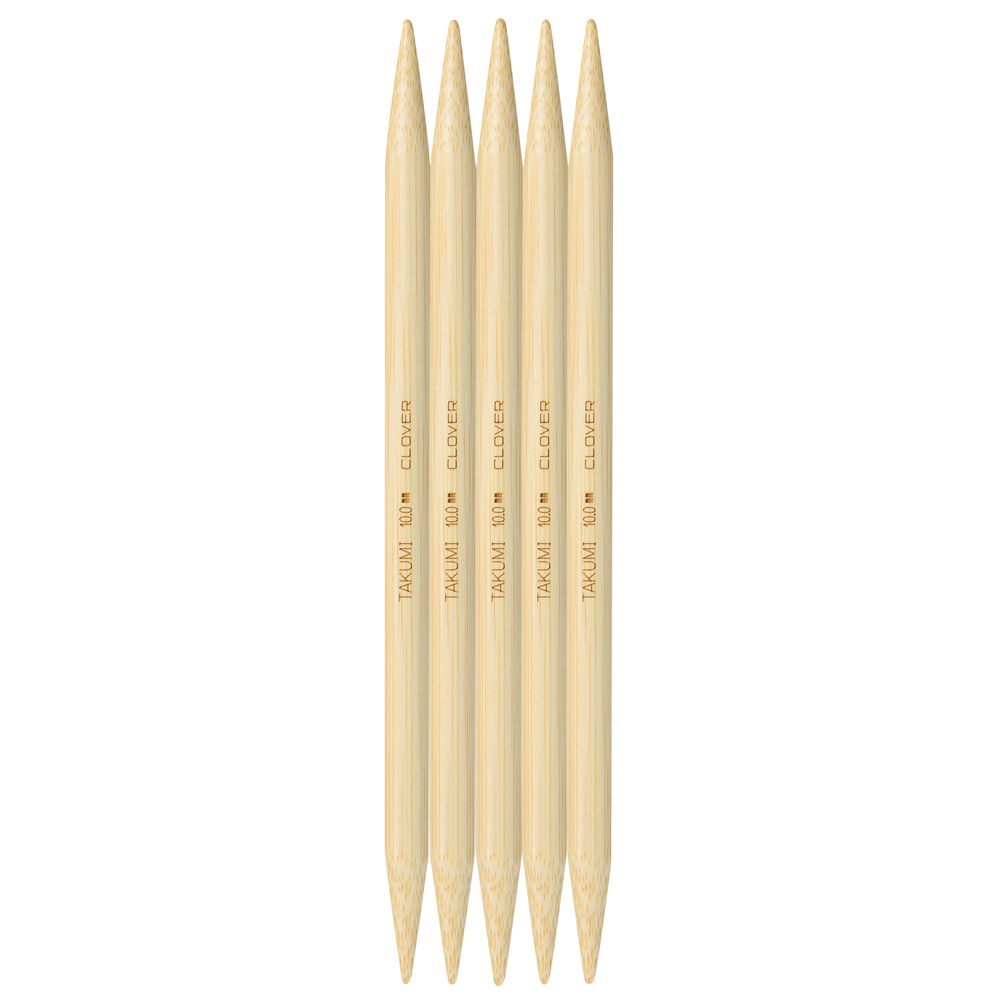 Strumpfstricknadeln Takumi 10,00 mm 20,0 cm