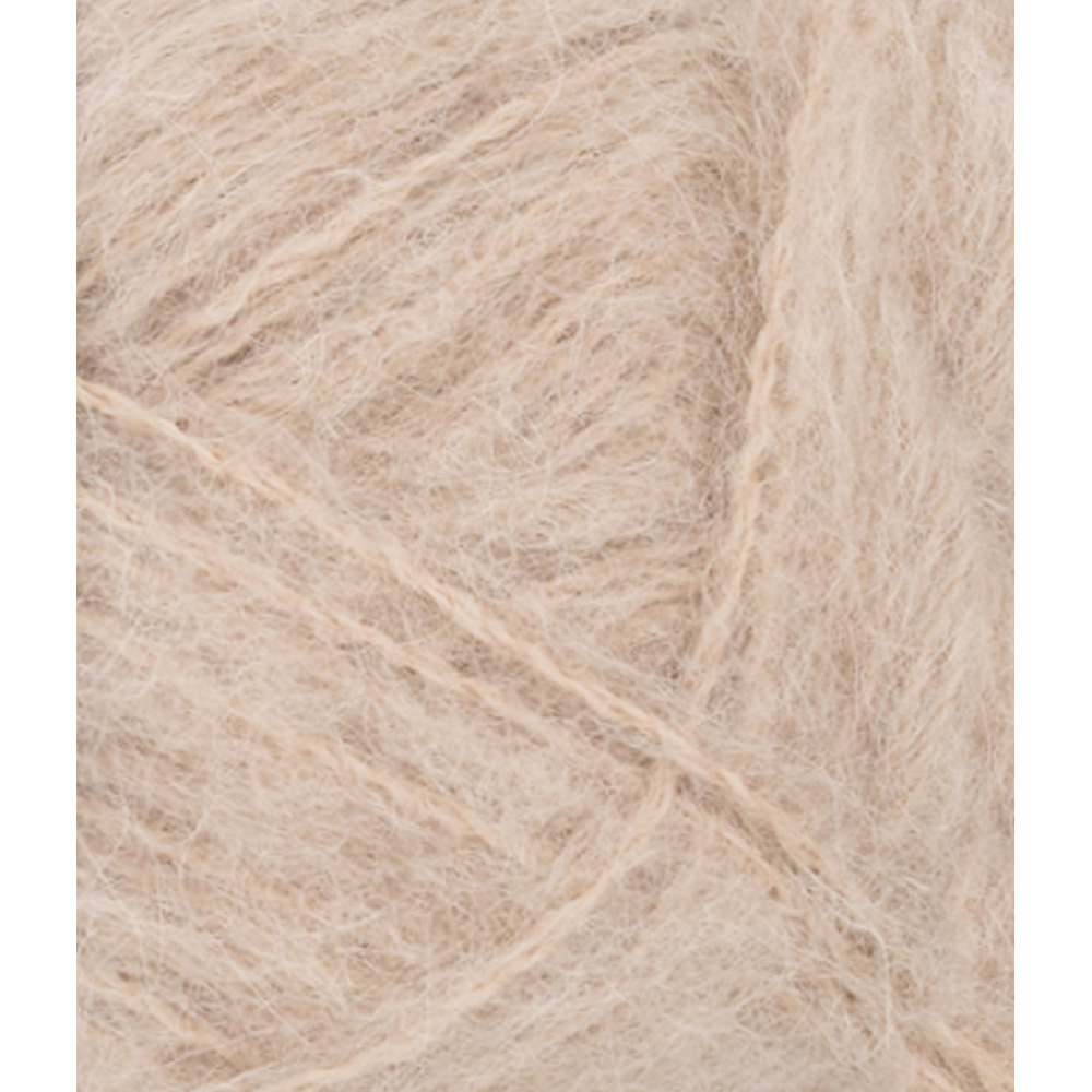 Wolle Sandnes Garn beige Borstet Alpakka  110m 50g