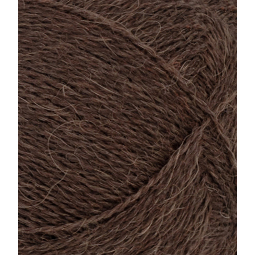 Wolle Sandnes Garn cacao nibs Alpakka Folgetrad 400m 50g