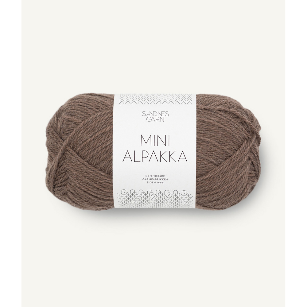 Wolle Sandnes Garn eikenott Mini Alpakka  150m 50g