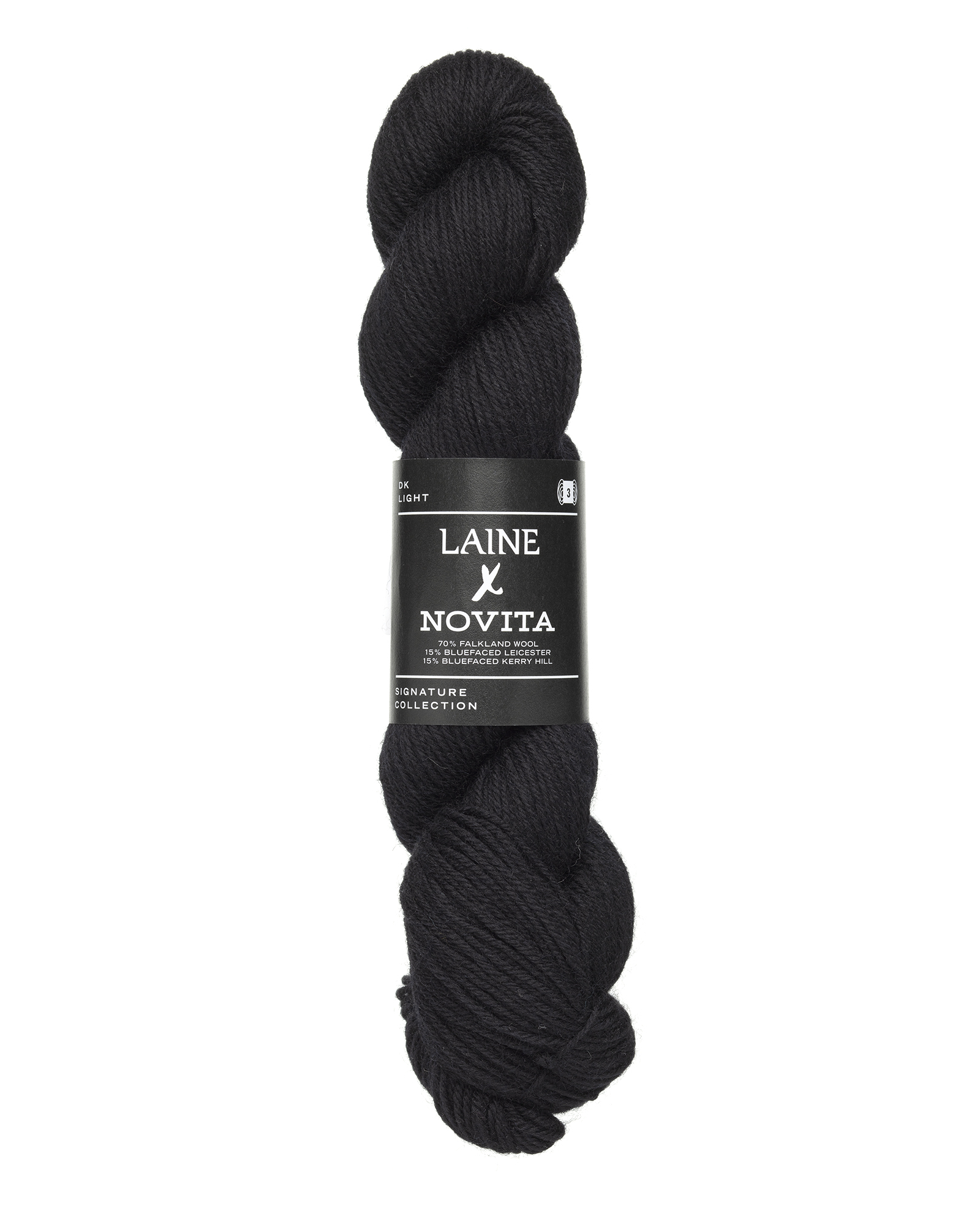 Laine DK col. 0891 Winter Black ca. 225 m 100 g