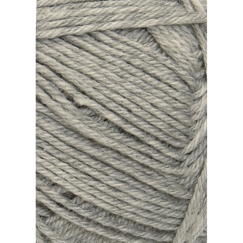 Wolle Sandnes Garn light grey mottled Babyull Lanett 175m 50g