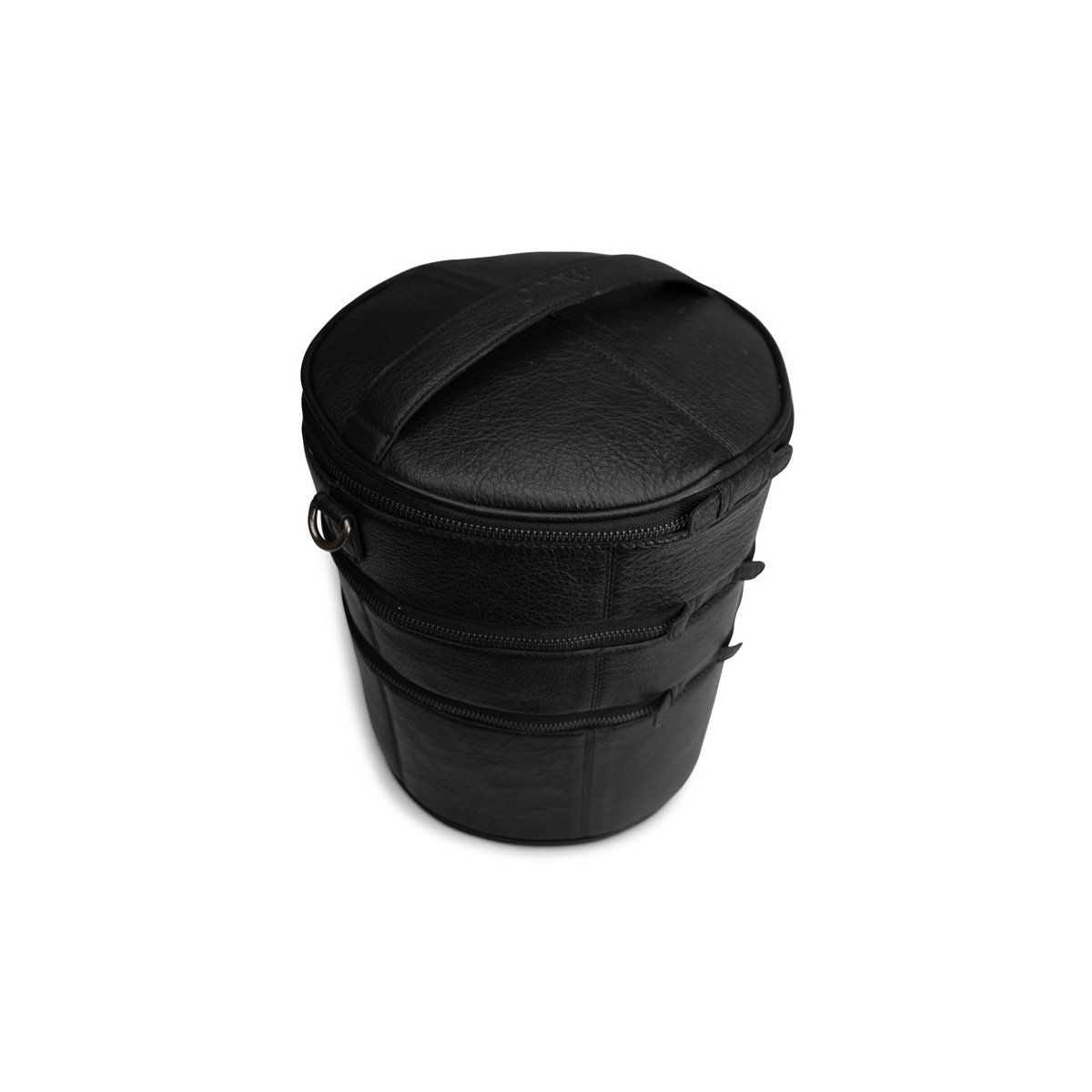 Leder Aufbewahrungstasche Bturn Black