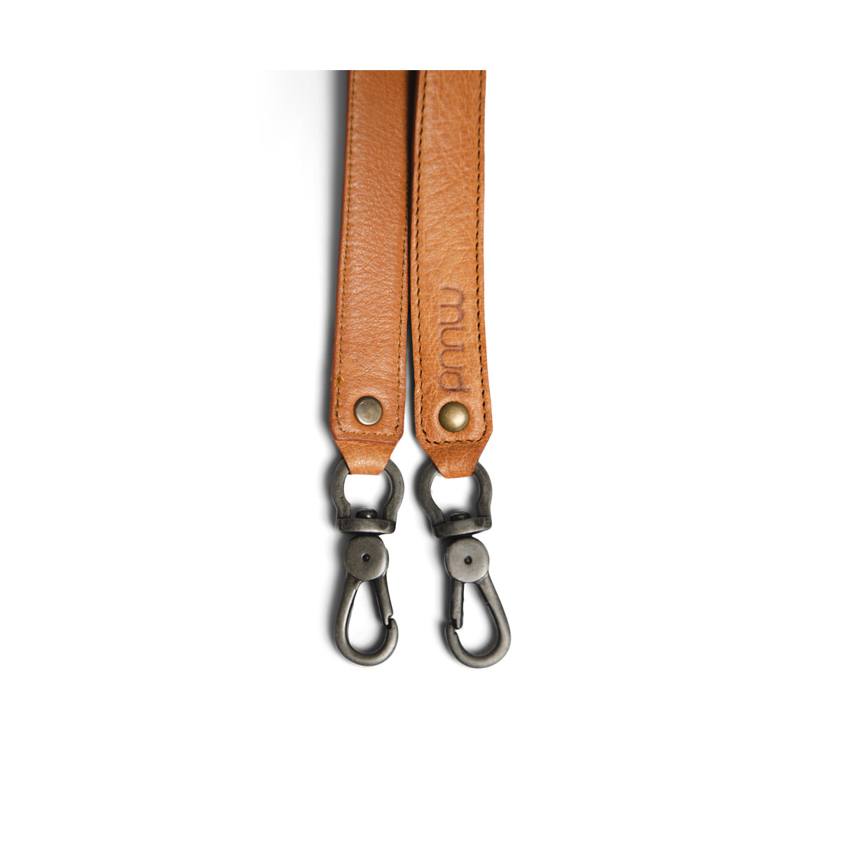 Ledergurt mit Karabiner Hudson Whisky