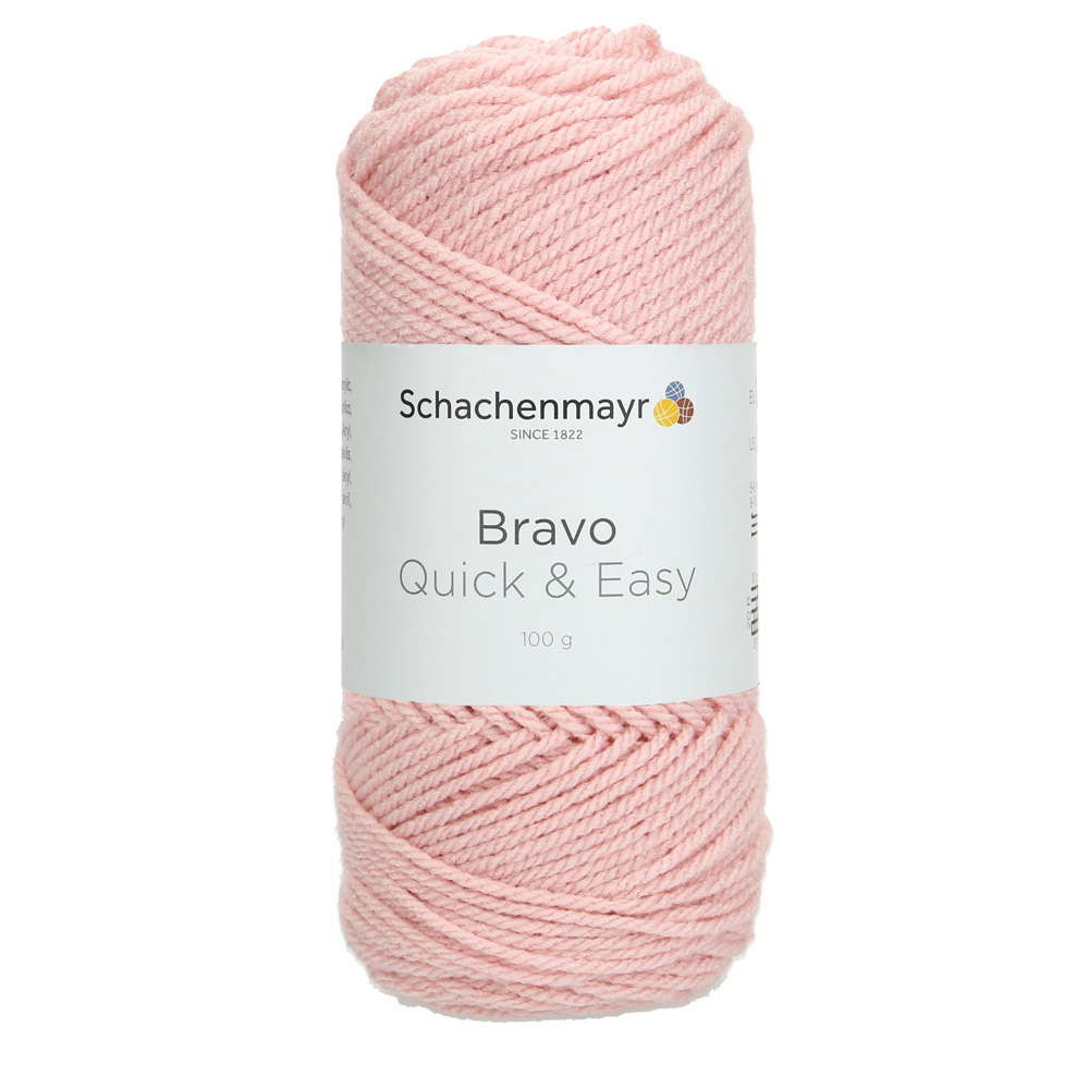 Wolle Schachenmayr altrosa Bravo Quick& Easy 140m 100g