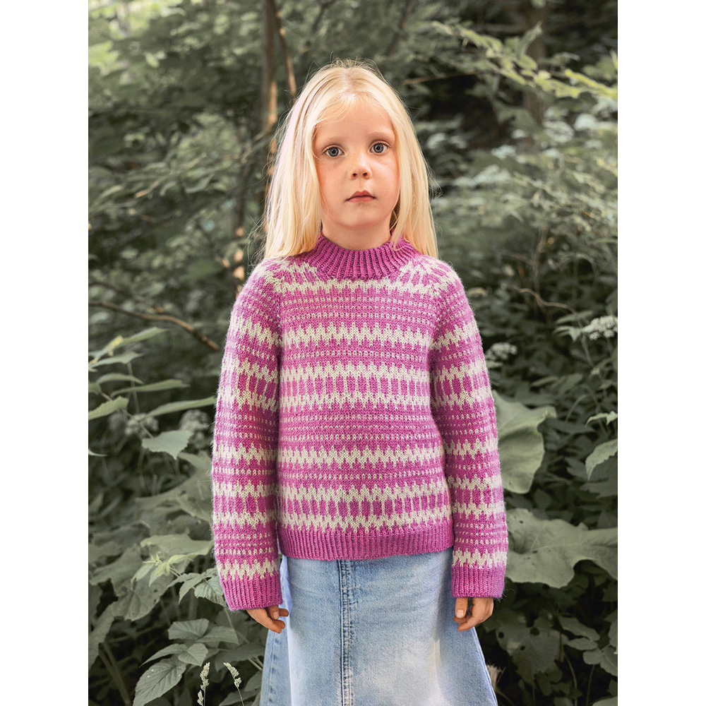 Anleitungsheft 2411 Norske Ikoner Einzelanleitung 2411 Nr. 4 Kleiva Barnegenser- Englisch