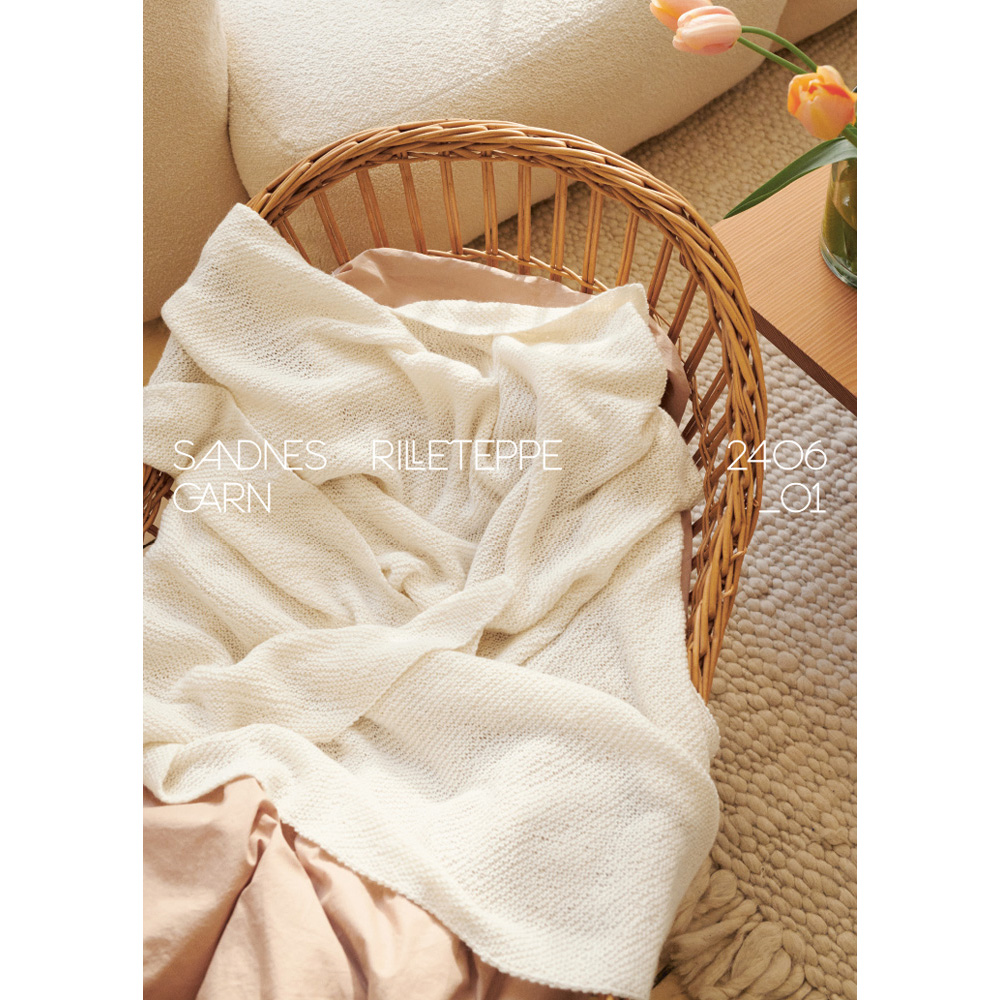 Anleitungsheft 2406 Baby Tepper Einzelanleitung 2406 Nr. 1 - Rillendecke- Deutsch