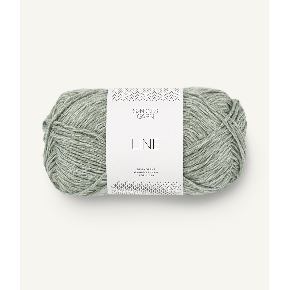 Wolle Sandnes Garn dusty light green Line 110m 50g