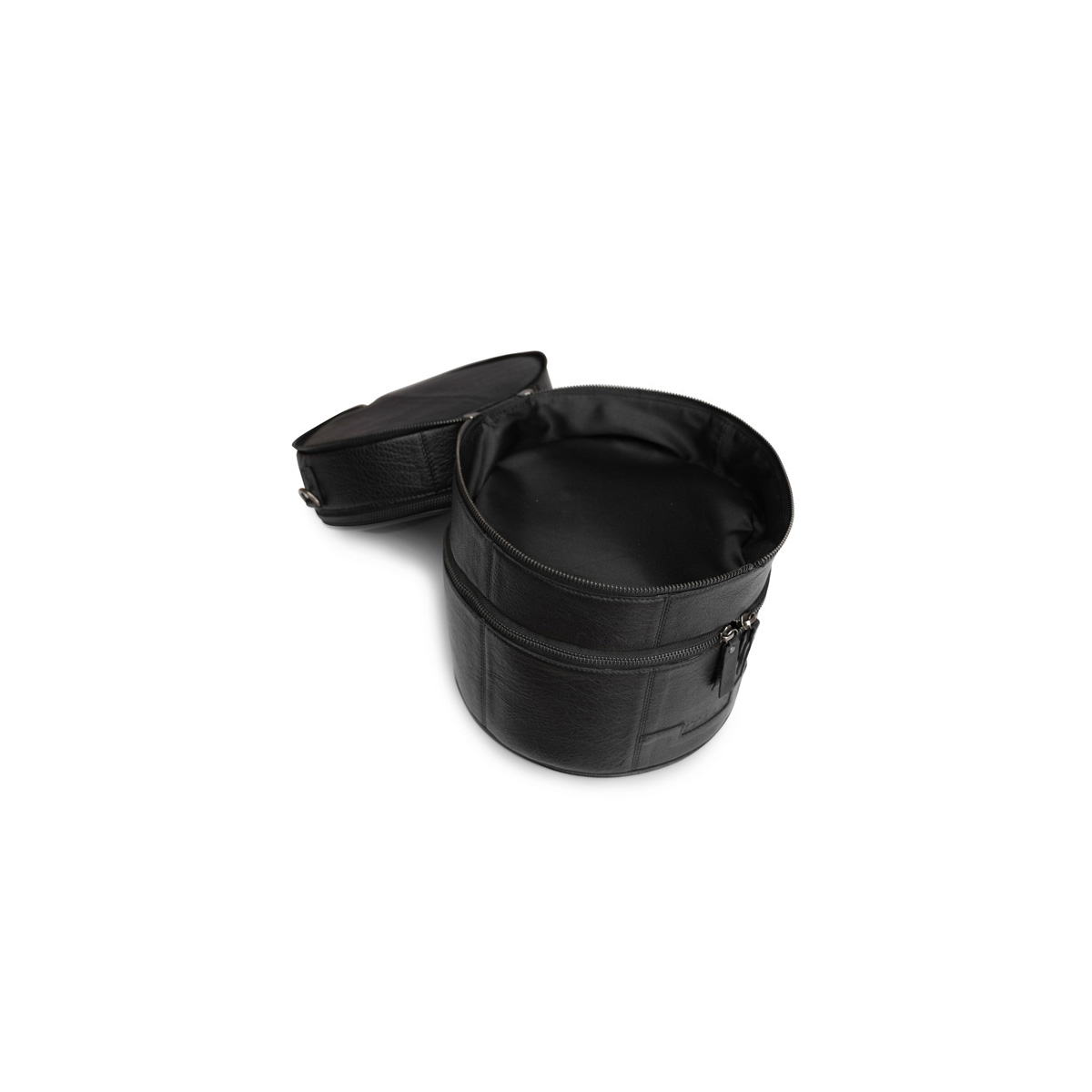 Leder Aufbewahrungstasche Bturn Black