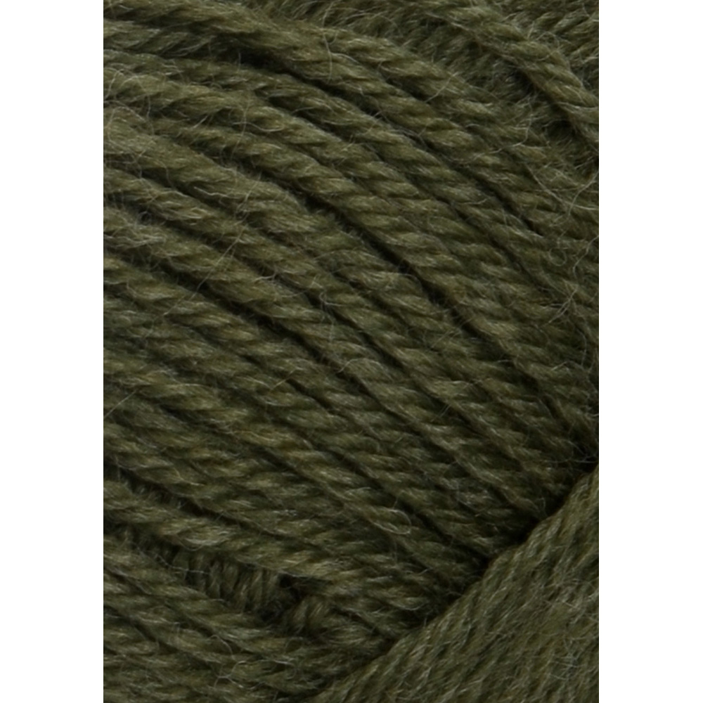 Wolle Sandnes Garn dark green mottled Smart 100m 50g