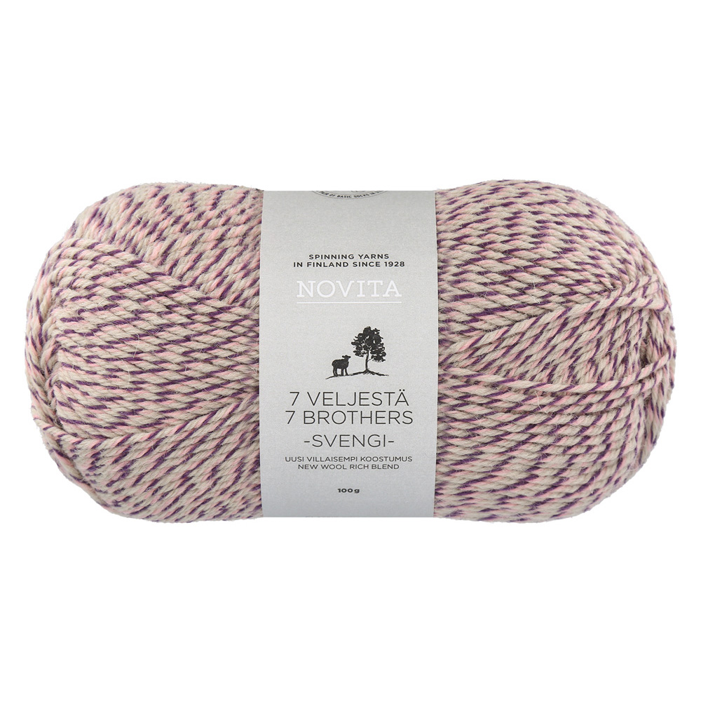 Wolle Novita Marshmellow 7 Veljestä Svengi 200m 100g