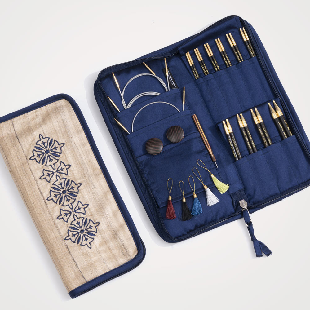 Nadelset austauschbare Rundstricknadeln 3,00 - 8,00 mm 13 cm