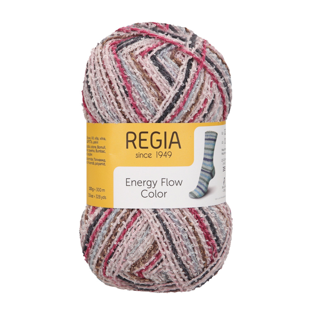 Wolle Regia Meditation Energy Flow Color 300m 100g