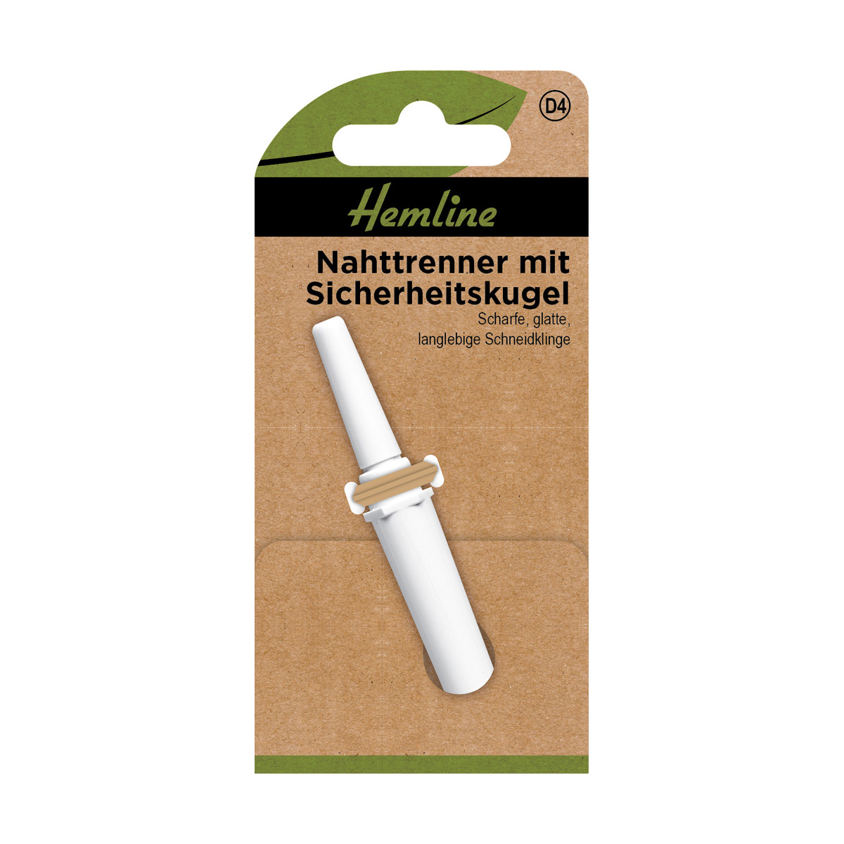 Nahttrenner mit Sicherheitskugel klein 1 Stück