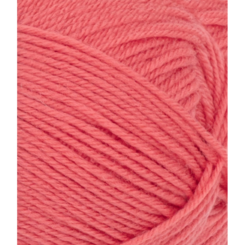 Wolle Sandnes Garn dyp korall Babyull Lanett 175m 50g