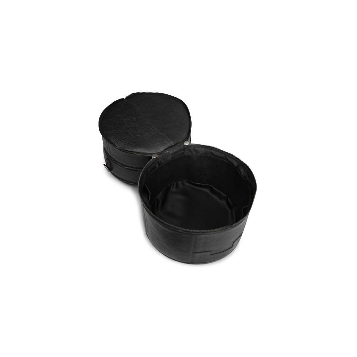 Leder Aufbewahrungstasche Bturn Black