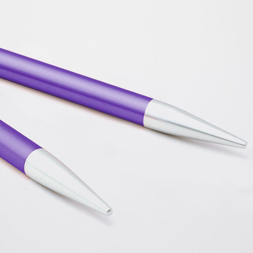 auswechselbare Nadelspitzen ZING 7,00 mm 13 cm amethyst 1 Paar