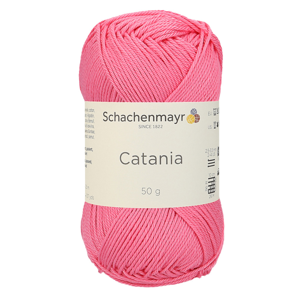 Wolle Schachenmayr pink Catania 125m 50g