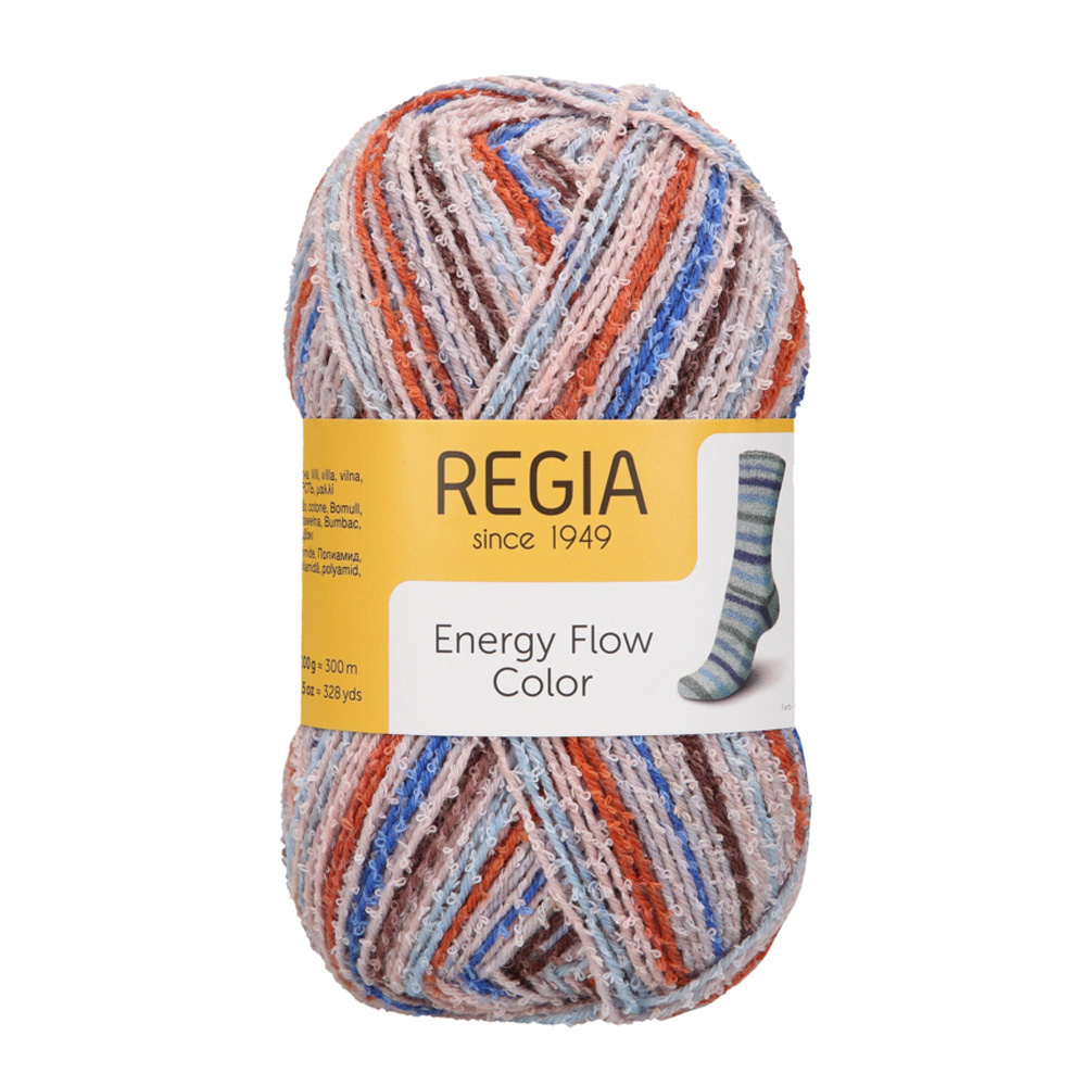 Wolle Regia Energetic Energy Flow Color 300m 100g