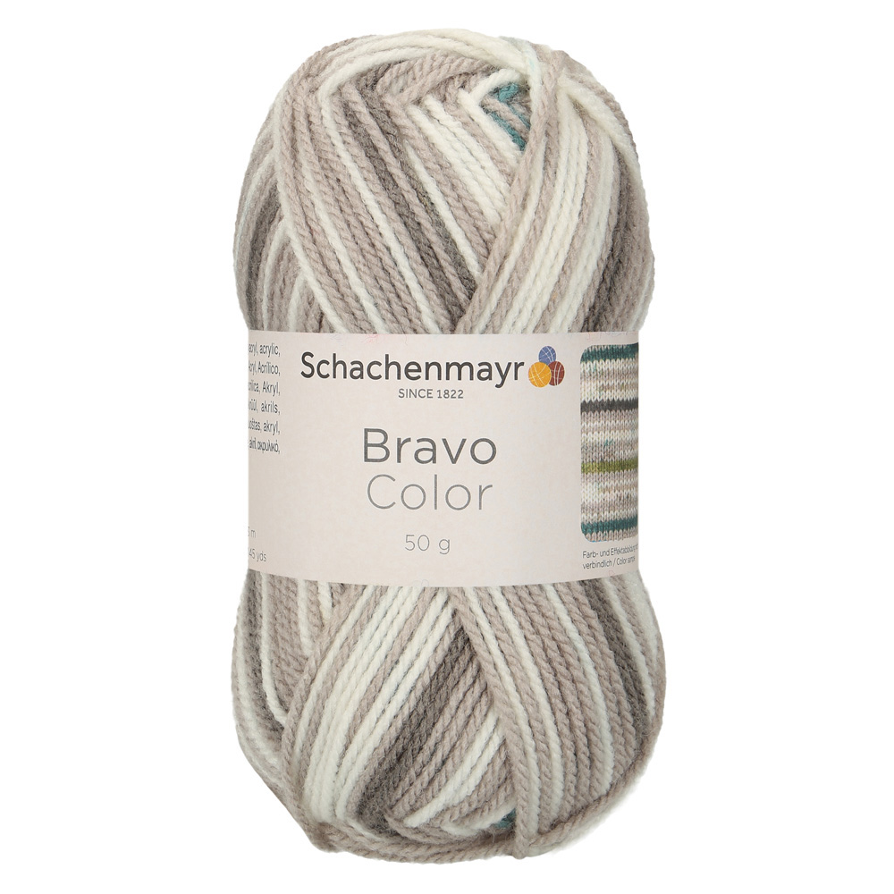 Wolle Schachenmayr nebel Bravo Color 133m 50g