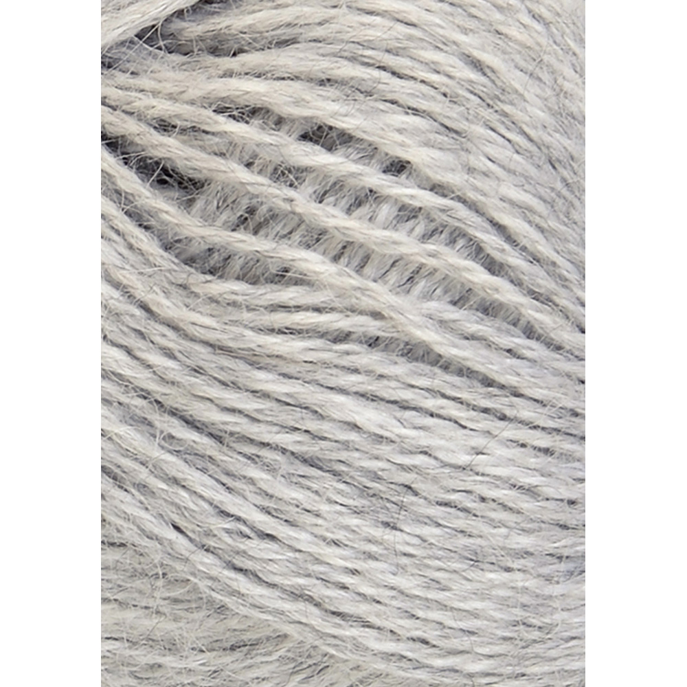 Wolle Sandnes Garn light grey mottled Mini Alpakka  150m 50g