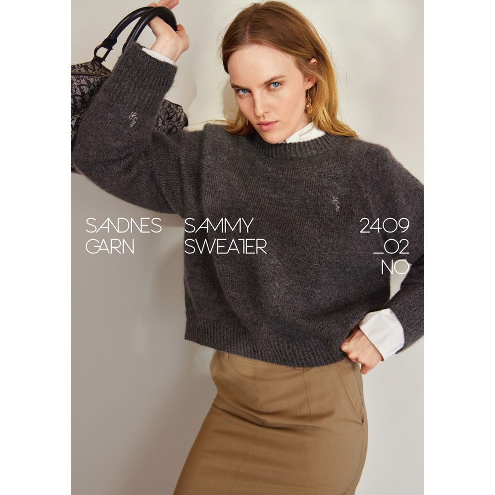 Anleitungsheft 2409 Slow Fashion Einzelanleitung 2409 Nr. 2 Sammy Sweater- Englisch