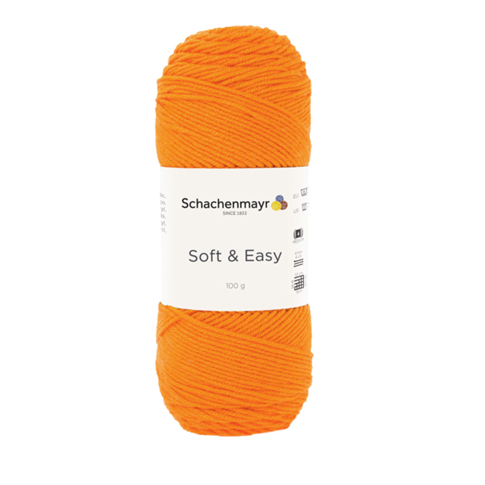 Wolle Schachenmayr mandarine Soft & Easy 235m 100g