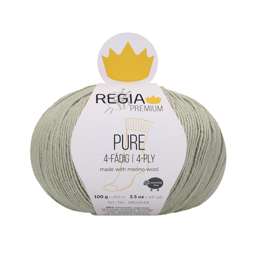 Wolle Regia reed Premium Pure Color 400m 100g