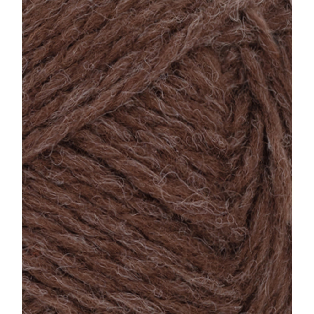 Wolle Sandnes Garn dark brown mottled Fritidsgarn 70m 50g