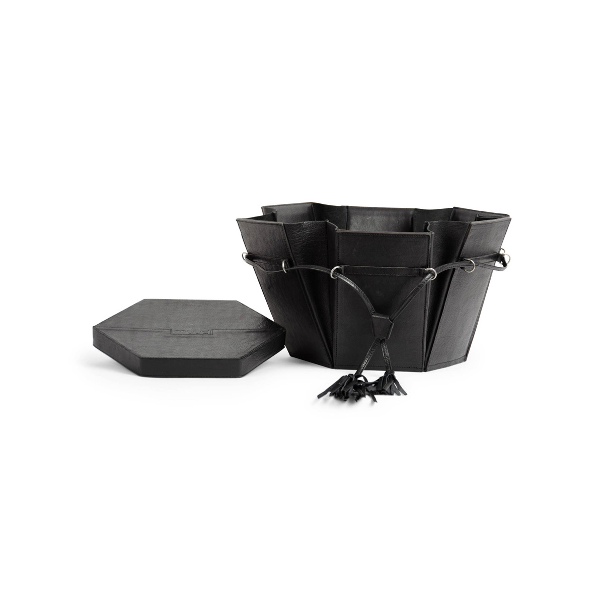 Lederbox, Projekttasche Evita XL Black