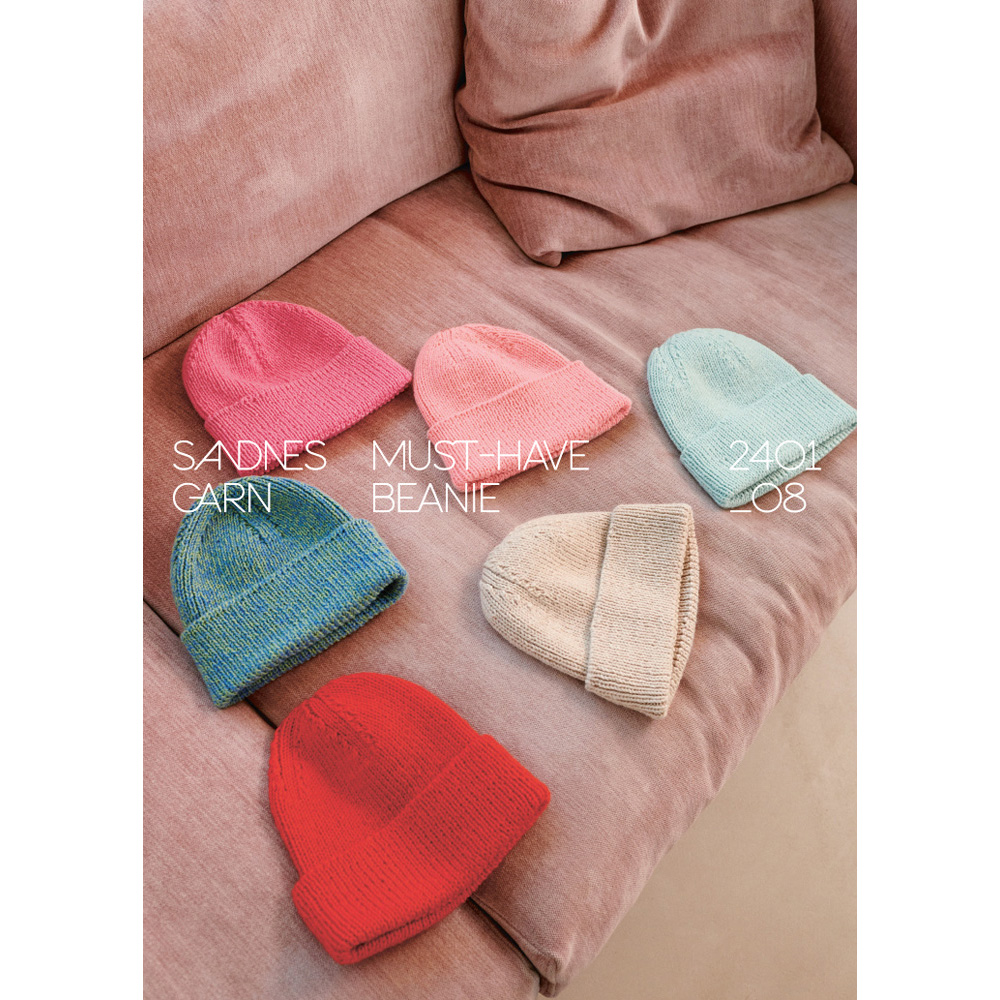 Anleitungsheft 2401 Mykt til barn Einzelanleitung 2401 Nr. 8 - Must have beanie - Englisch