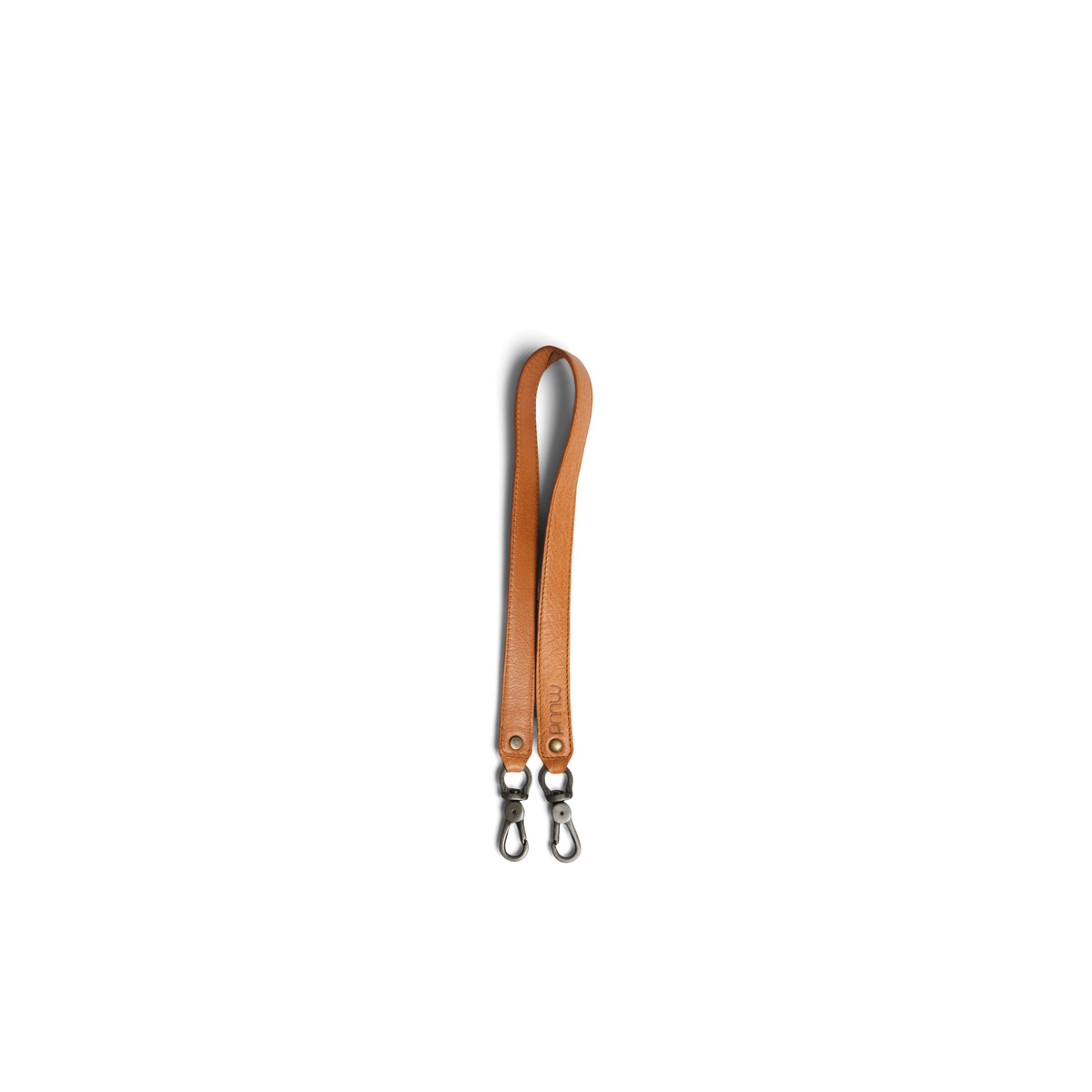 Ledergurt mit Karabiner Hudson Whisky Ledergurt mit Karabiner Hudson Whisky