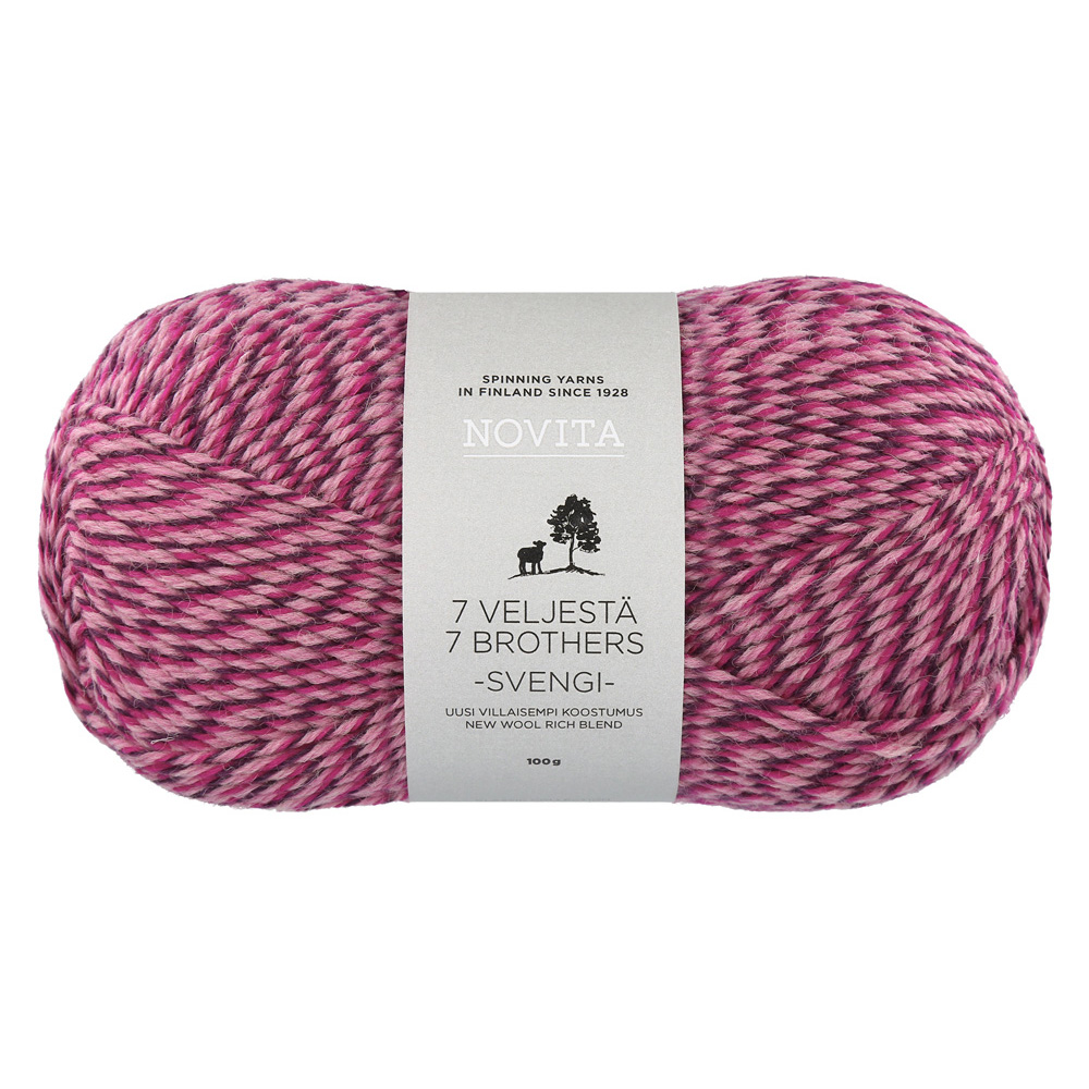 Wolle Novita Fruchteis 7 Veljestä Svengi 200m 100g