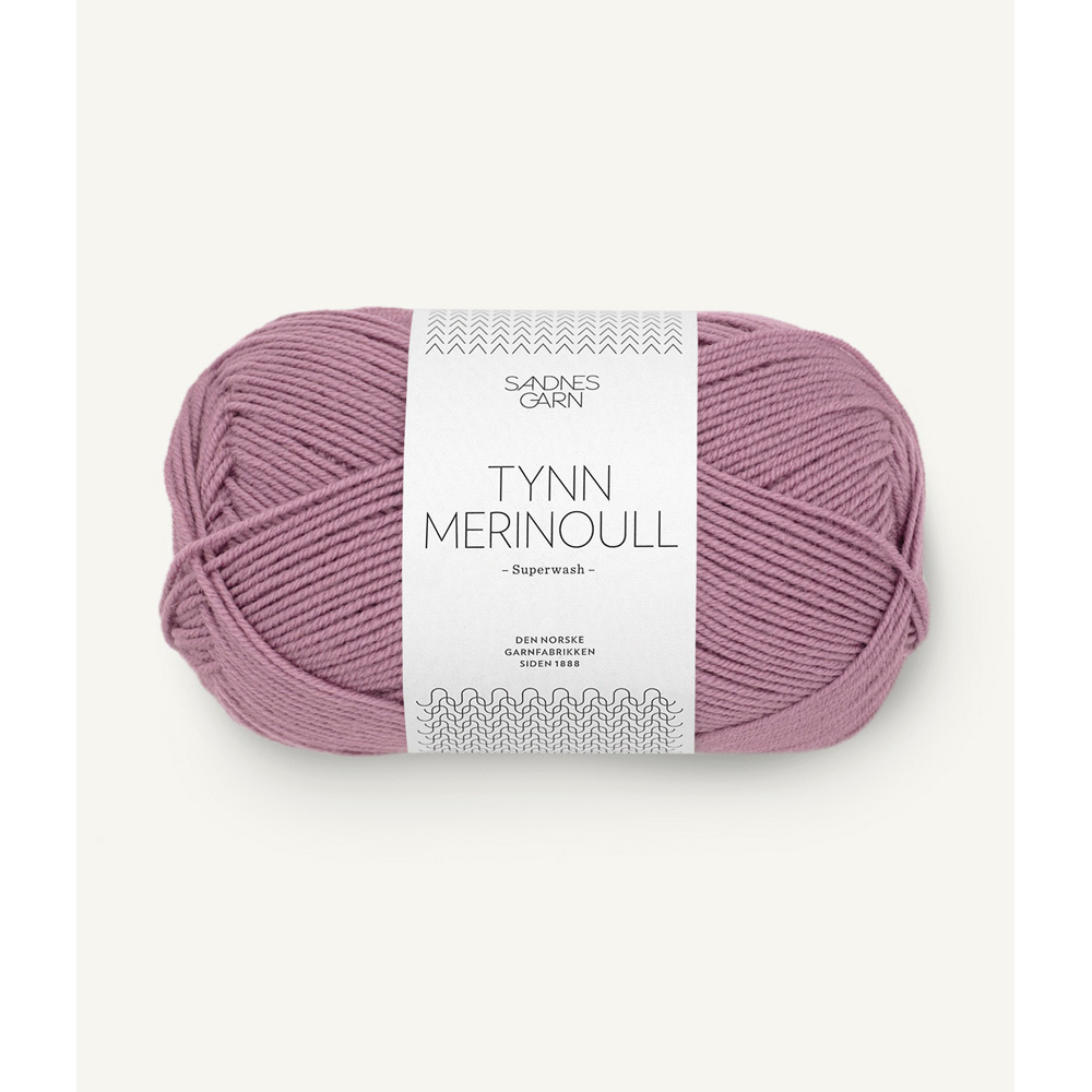 Wolle Sandnes Garn heather Tynn Merinoull  175m 50g