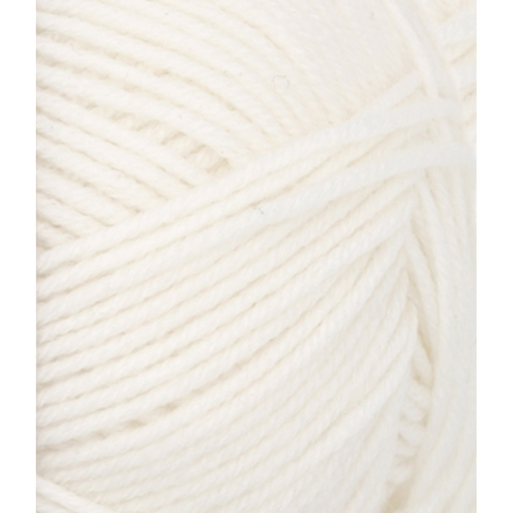 Wolle Sandnes Garn hvit Tynn Merinoull 175m 50g