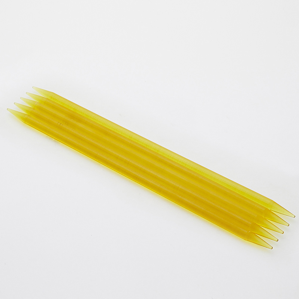 Nadelspiel TRENDZ 6,00 mm 20 cm gelb 5 St