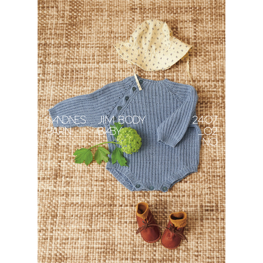Anleitungsheft 2407 Sommer Baby Einzelanleitung 2407 Nr. 2 -Jim Body- Englisch