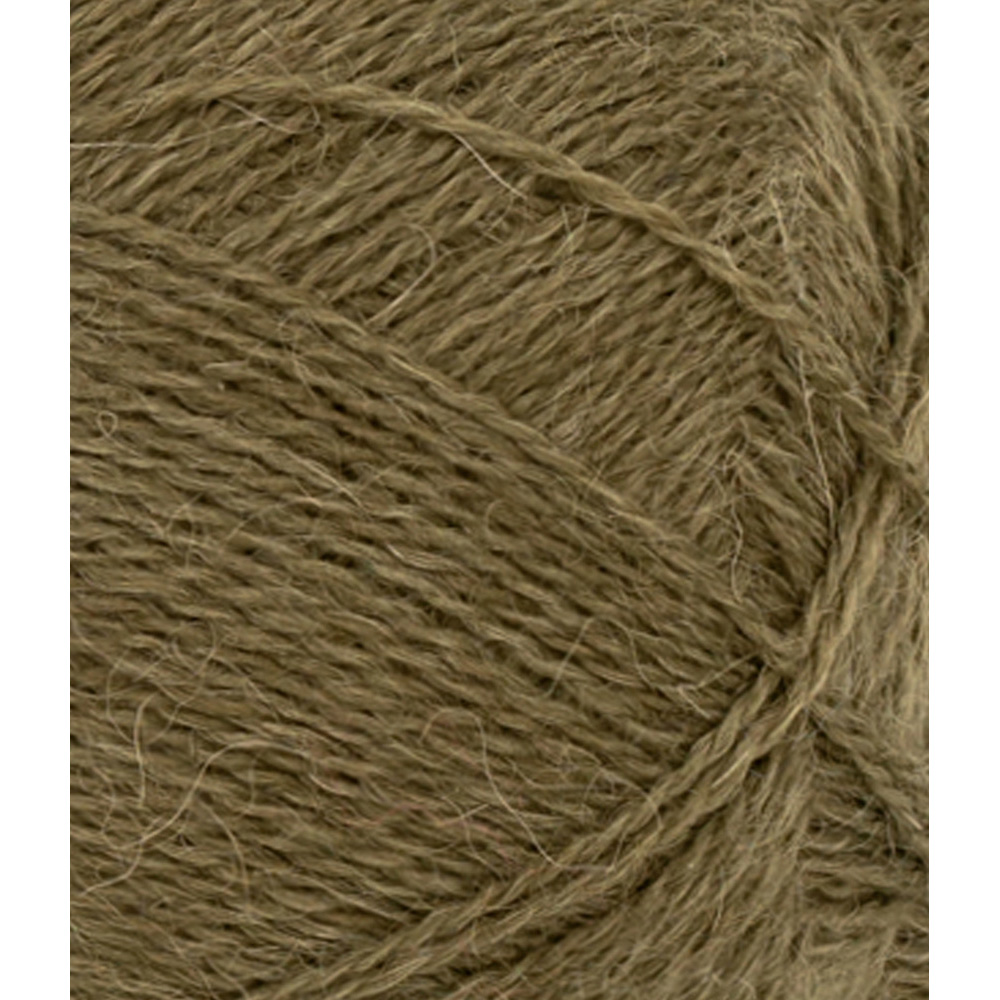 Wolle Sandnes Garn dark olive Alpakka Folgetrad 400m 50g