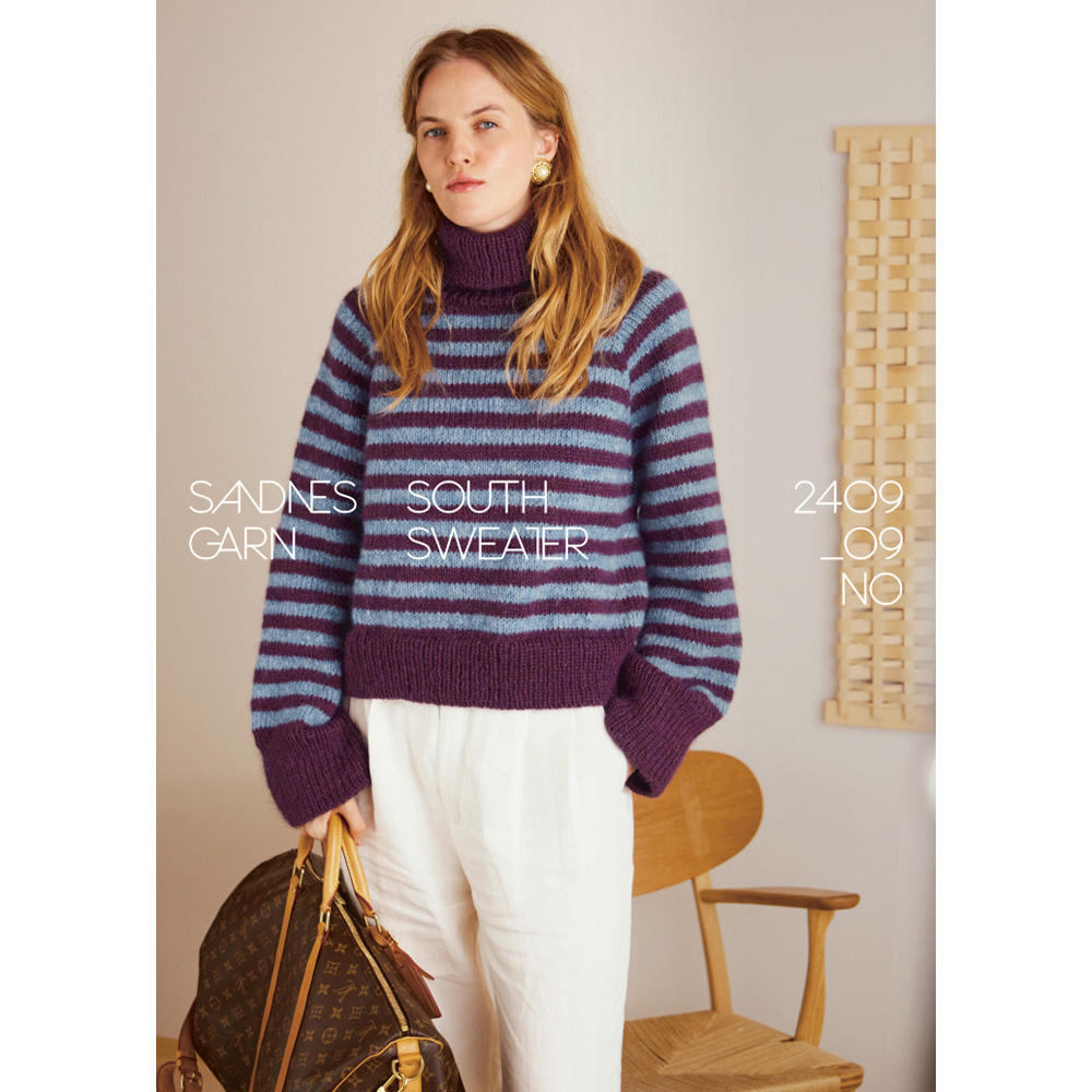 Anleitungsheft 2409 Slow Fashion Einzelanleitung 2409 Nr. 9 South Sweater- Deutsch