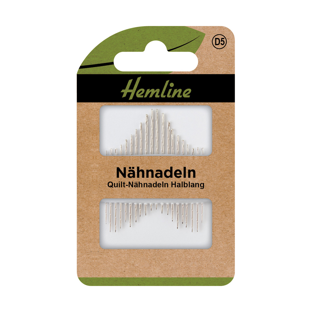 Nähnadeln Halblang #3-9 20 Stück