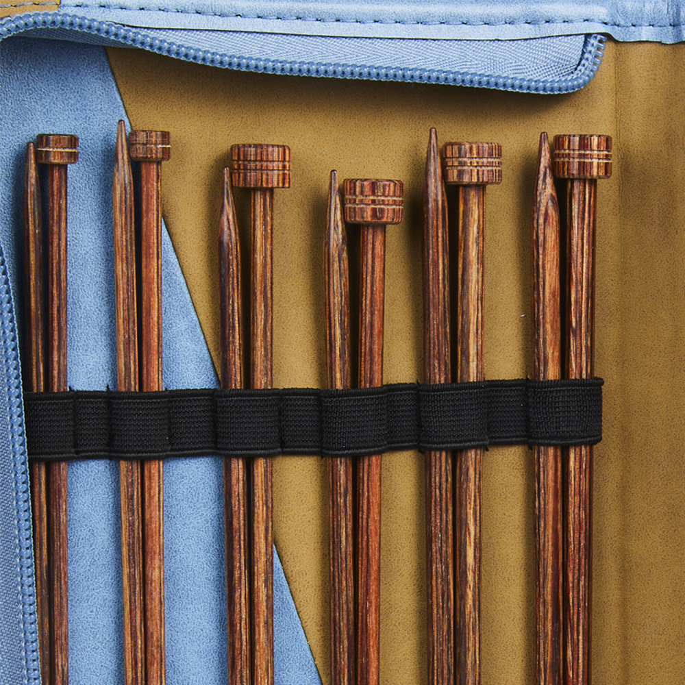 Nadelset Grande Jackenstricknadeln Ginger Holz, 25 cm 3,50 - 12,00 mm